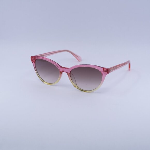 Kate Spade ADELINE/G/S 0GVZ HA Sunglasses Pink Cat Eye Frame, Pink Lenses main image 4